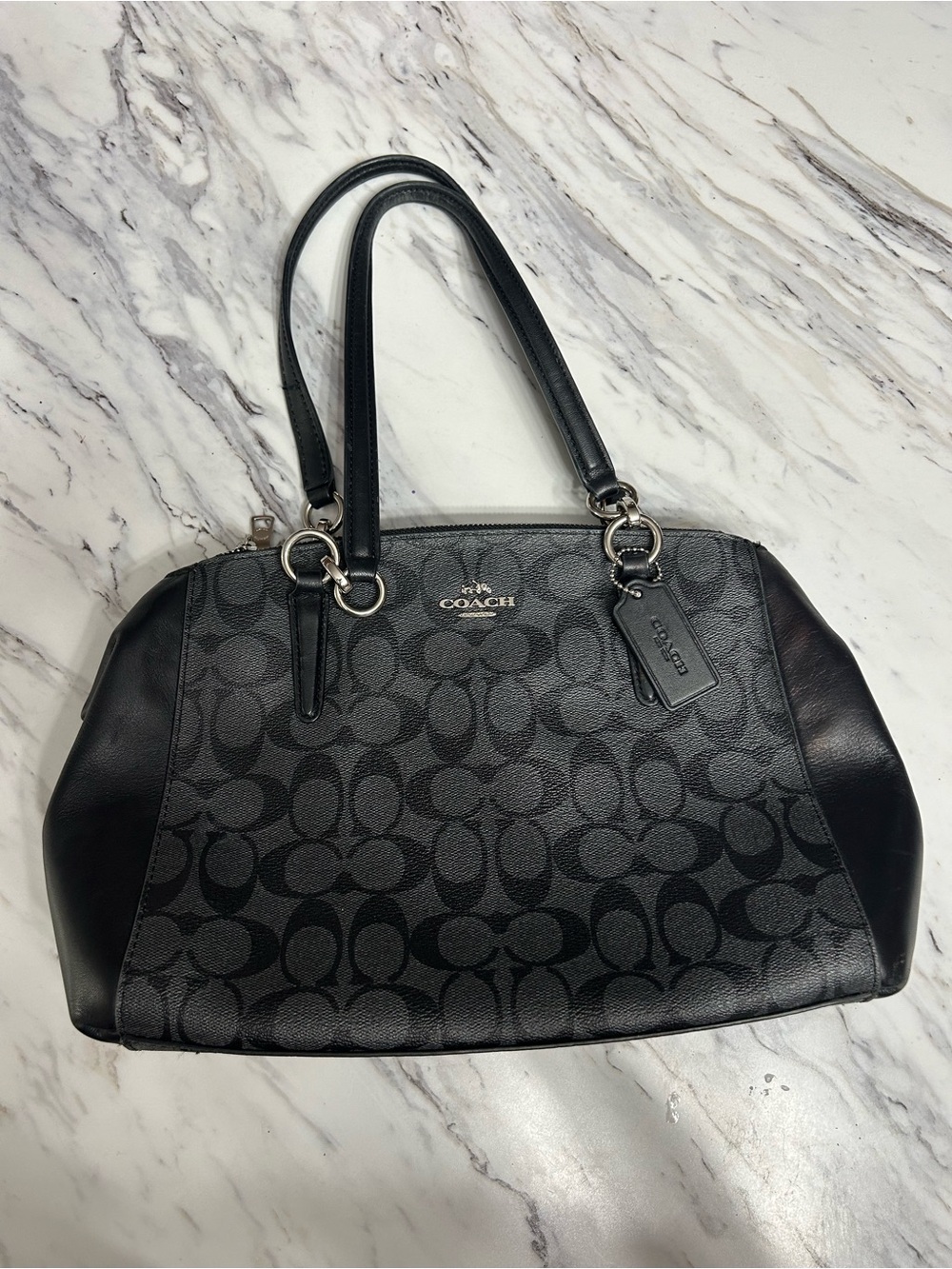 Coach Black Shoulder Bag
